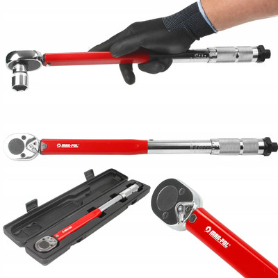 Drehmomentschlüssel 1/2'' Drehmoment 40 bis 220 Nm Einstellbare Ratsche