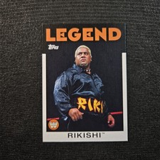 2016 Topps Heritage WWE Rikishi Legend Card #97