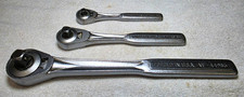 Vintage Craftsman Usa 3pc Ratchet Set 14 38 12 Drive V Vf 43185 43784 44985 Vintage Craftsman Usa 3pc Ratchet Set 14 38 12 Drive V Vf 43185 43784 44985