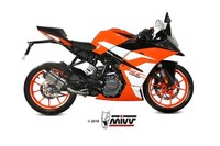 Auspuff Endtopf Mivv Sound KTM RC 125 2017 - 2020