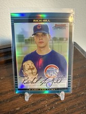 2002 Bowman Chrome Draft # BDP REFRACTOR RC /300 Rich Hill 1st