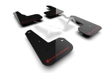 Rally Armor Fits 23-24 Acura Integra Type S Black Mud Flaps Wwhite Logo