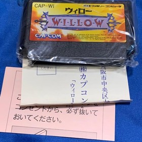 ✨[ unused] Capcom Famicom Software Willow CAP-WI FC✨