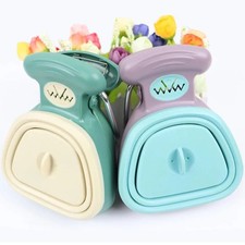 Portable Dog Pooper Scooper Foldable Pet Waste Picker With 1 Roll Bags Size S L