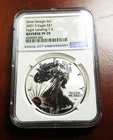 2021-S American Silver Eagle__reverse proof__NGC PF 70__T2__Eagle Landing