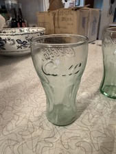 Two Vintage Coca Cola Coke Indiana Glass 3” Mini Coca Cola Glass