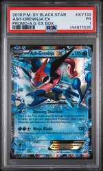 Ash-Greninja EX XY133 XY Black Star Promo