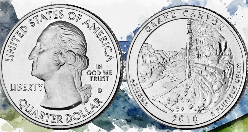2010 D Grand Canyon National Park Quarter 25c - Arizona (AZ) | eBay