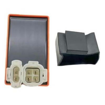 6 Pin AC Racing CDI Box Motorcycle Ignition Control Unit for GY6 50cc Orange