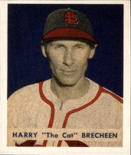 1988 1949 Bowman Reprint #158 Harry Brecheen St. Louis Cardinals