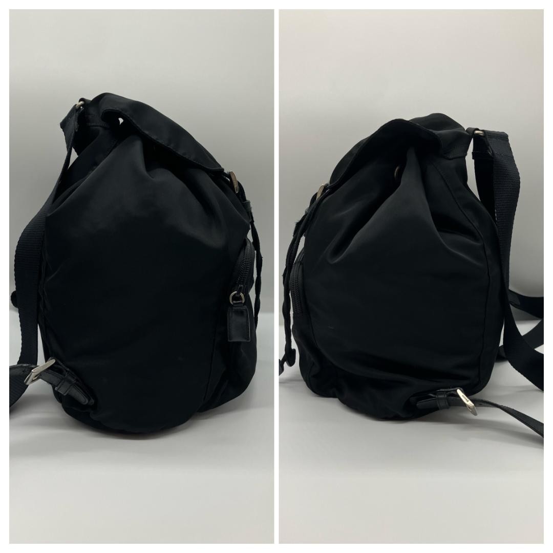 PRADA Testu Nylon Backpack Black Lightweight Dura… - image 2