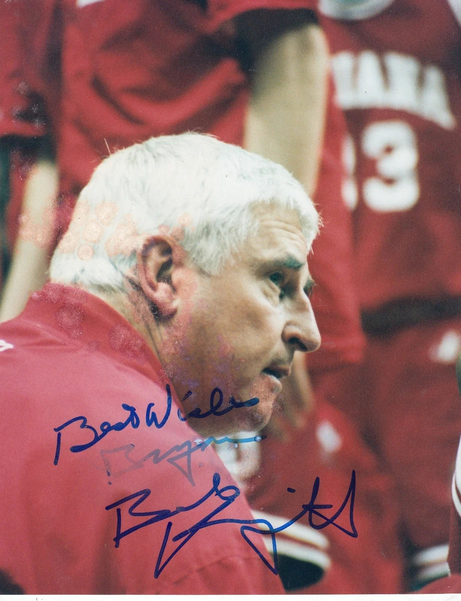 Bob Knight NCAA Autographed Items products for sale | eBay