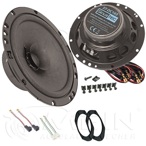 Sinustec Auto Lautsprecher FüR Ford Fusion 2002-2012 Front Vorn 1-Weg 300W #A2S2-image