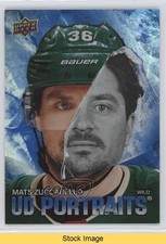 2025-26 Upper Deck Series 1 UD Portraits Mats Zuccarello #P-28 READ 0qr0