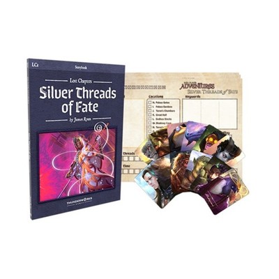Thunderwor Dice Game  Roll Player Adventures - Silver Threads of F Bag SW (New)