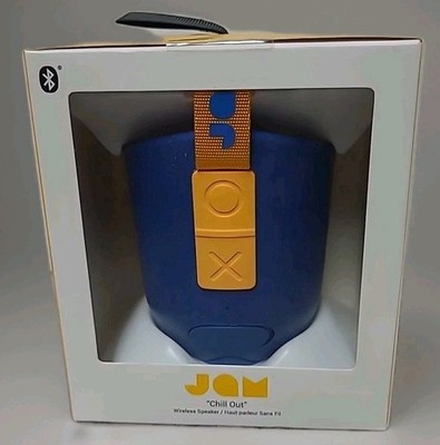 JAM CHILLOUT Wireless Bluetooth Speaker 8h Playtime 100' Range Water, Dust Proof