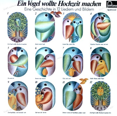 Rolf Zuckowski - Ein Vogel Wollte Hochzeit Machen LP (VG/VG-) ´*