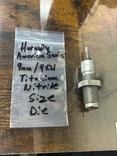Hornady American Series 9mm/9x21 Titanium Nitride Size Die