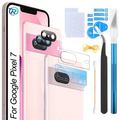 2 Stück Glas Linse Rückfahrkamera für Google Pixel 7 GVU6C GQML3 Glas