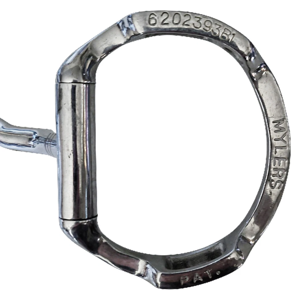 Myler Toklat Eggbutt with Hooks and Comfort Snaffle Wide Barrel MB 02 Lvl 1 5 in - Image 4 of 4