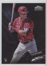2021 Topps Chrome Black Tyler Stephenson #77 6fs