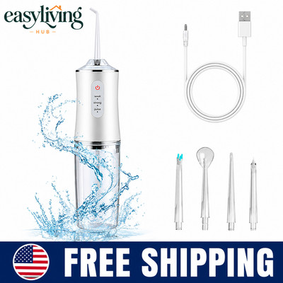 Water Flosser Water Pick Cordless Oral Irrigator Dental Teeth Cleaner