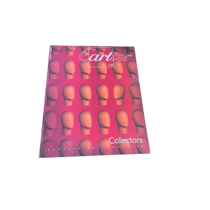 Cartier 2008 Art Magazine Collectors No.19 English French Red