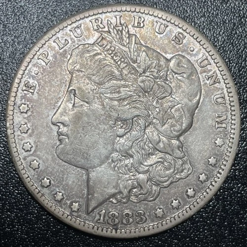 1883-CC Morgan Silver Dollar $1 Choice XF Extra Fine Carson City Mint