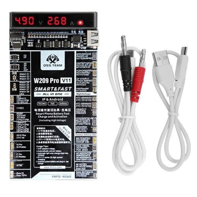OSS TEAM W209 PRO V11 Battery Activator Board 7.4V High-Voltage for iPhone 6 To