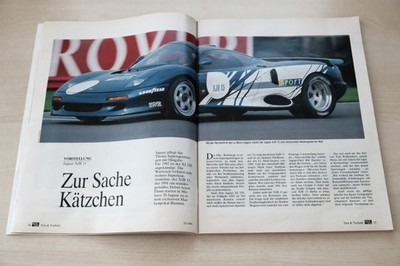 Auto Motor Sport AMS 26/1990 Jaguar XJR 15 mit 450PS in einer ersten Vorstellung