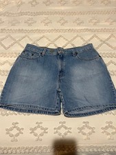 levi's women's shorts size 14 to button closure Y2K