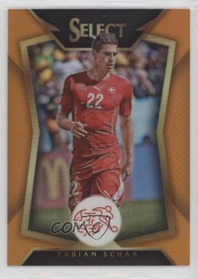 2015-16 Panini Select Orange Prizm 24/149 Fabian Schar #60 Rookie RC 4t7