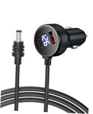 Car Charger Cable for Starlink Mini with Display - 60W DC  33W Dual 16.5FT/5M