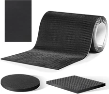 Self Adhesive Non Slip Furniture Pads 4”X40” Rubber Floor Protectors, Cuttable a