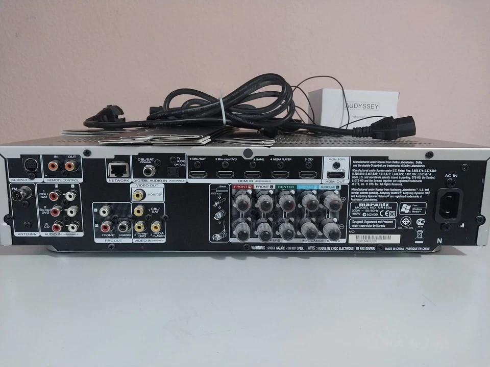 Marantz NR1504 5.1 Netzwerk AV Receiver USB Airplay Spotify DTS HDMI - Bild 3 von 4