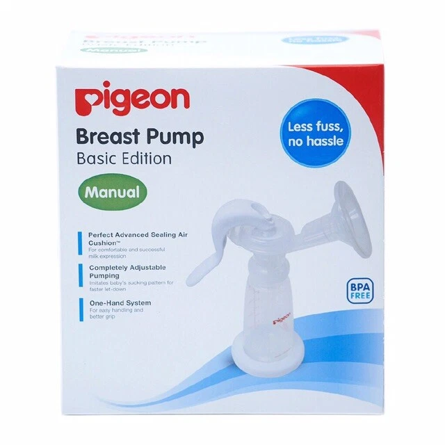 Extractor de leche manual Pigeon tecnología bifásica - modo de estimulación y expresión Foto 2 de 4