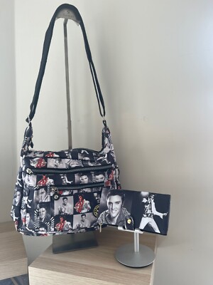Elvis Damen leichte Reisetasche Beuteltasche Reise Fitness Wochenende Gepäck Rucksack