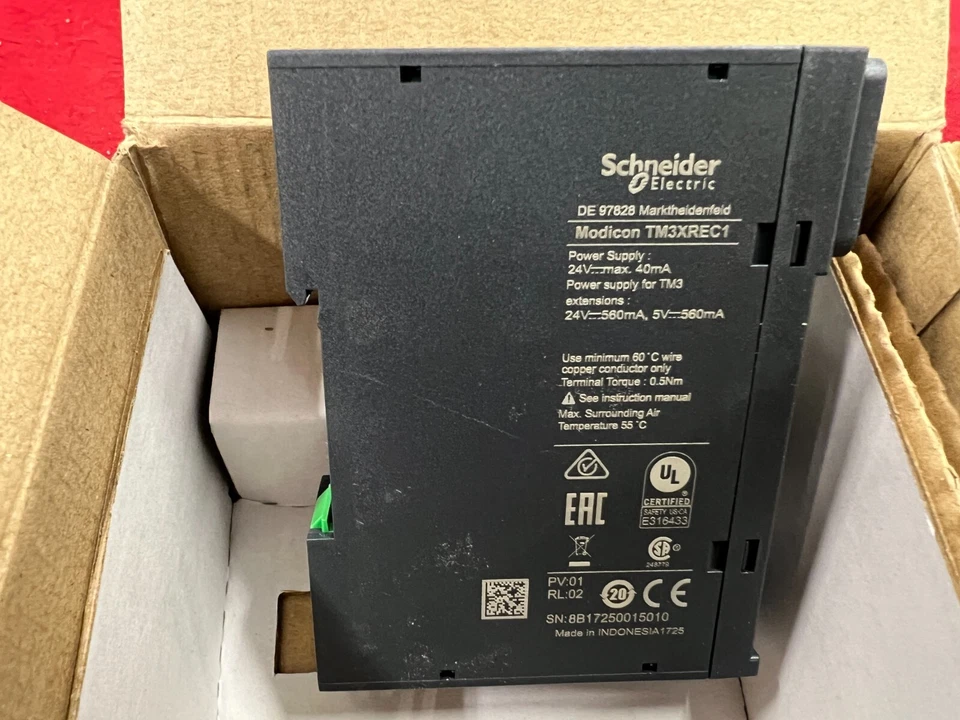 Nuovo Schneider Electric TM3XREC1 MODICON TM3-Bus Modulo Ricevitore - Immagine 2 di 4