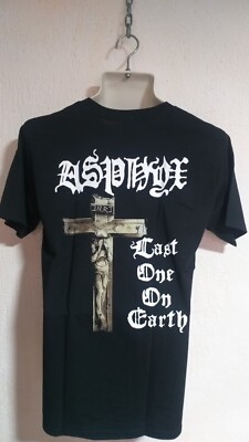 Asphyx Last One Earth T shirt Death metal Pestilence Gorefest