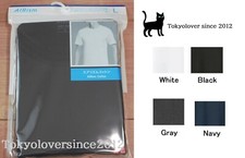 UNIQLO Men AIRism Cotton Short Sleeve Crew Neck T-shirt from Japan NWT