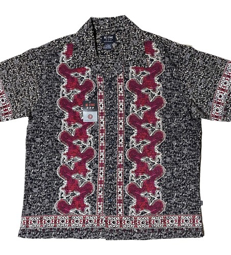 Vintage BC Ethic Men's LA ROCKA 'Hot Rod Rumble' Shirt HARD ROCK