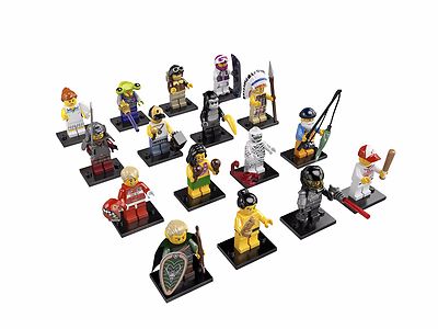 Lego minifigures series unopened sealed random mystery blind bag packet