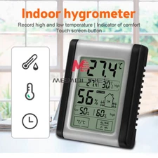 LCD Digital Thermometer Hygrometer Temperature Sensor Humidity Meter Gauge New