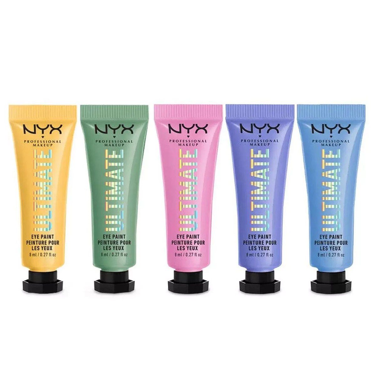 Nyx Professional 4 Piece Set Makeup Ultimate Eye Paint, 0.27