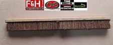 36" Stiff Garden Broom Head Heavy Duty Outdoor Sweeping Yard Brush Clearance