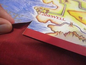 Times of Lore Nintendo NES Foldable Poster Map Insert ONLY 