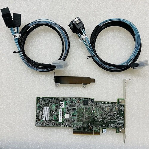 IBM M5110 8-Port 6Gbps PCIe Controller card 81Y4481 90Y4449 with 8087 SATA cable - Picture 3 of 4