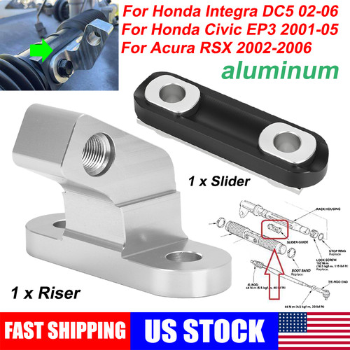For Honda Civic EP3 & DC53 & RSX Steering Rack Slider & Riser Raiser ...