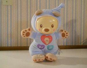 vtech sleepy glow bear pink
