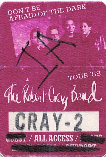 The Robert Cray Band Backstage Pass 19 Purple Cloth All Access Pass Variant Ebay
